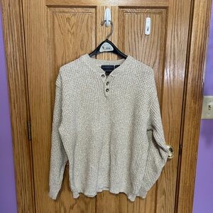 Men's Beige Sweater